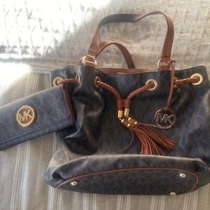 Michael Kors purse and wallet